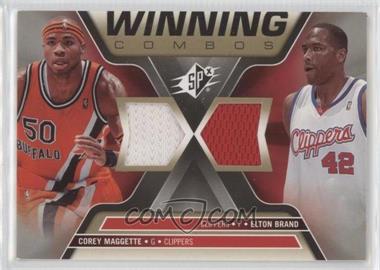 2006-07 SPx - Winning Combos #WC-MB - Corey Maggette, Elton Brand