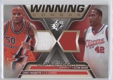 2006-07 SPx - Winning Combos #WC-MB - Corey Maggette, Elton Brand