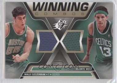 2006-07 SPx - Winning Combos #WC-SW - Wally Szczerbiak, Delonte West