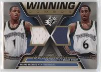 Rashad McCants, Bracey Wright [EX to NM]