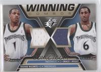 Rashad McCants, Bracey Wright