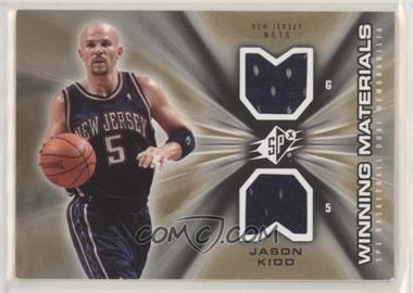 2006-07 SPx - Winning Materials #WM-JK - Jason Kidd