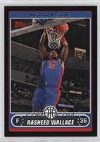 Rasheed Wallace #/99