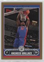 Rasheed Wallace #/500