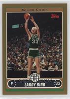 Larry Bird (Base, Green Jersey Shooting with Crowd) #/500