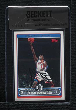 2006-07 Topps - [Base] #141 - Jamal Crawford [BAS Seal of Authenticity]