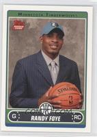 Randy Foye (Draft Night)