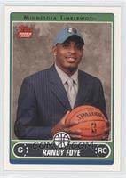 Randy Foye (Draft Night)