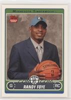 Randy Foye (Draft Night)