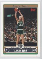 Larry Bird (Base, Green Jersey Shooting with Crowd)