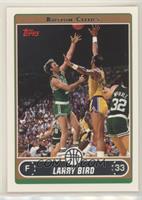 Larry Bird (Green Jersey Shooting over Kareem Abdul-Jabbar)