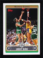 Larry Bird (Green Jersey Shooting over Kareem Abdul-Jabbar)