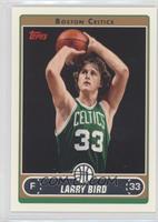 Larry Bird (Green Jersey Shooting with Ball by Hair)