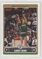 Larry Bird (Green Warmup Shooting in 3-Point Contest)