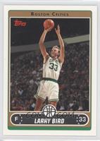 Larry Bird (White Jersey Shooting Fade Away)