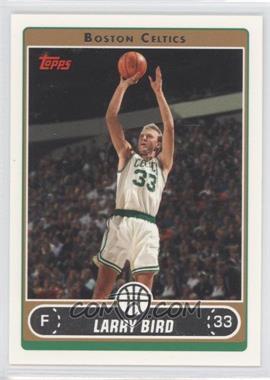 2006-07 Topps - [Base] #33.26 - Larry Bird (White Jersey Shooting Fade Away)