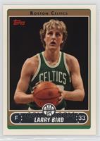 Larry Bird (Green Jersey Shooting Free Throw with Ball by Chest)