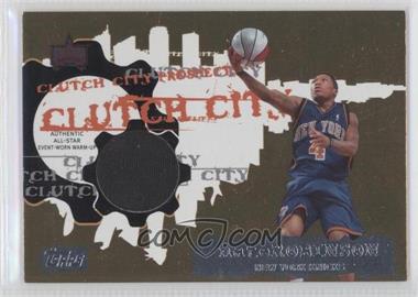 2006-07 Topps - Clutch City Prospects Relics - Black #CCPR-NR - Nate Robinson /99