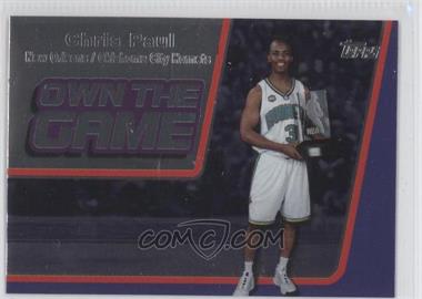 2006-07 Topps - Own the Game #OTG26 - Chris Paul