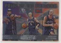 Vince Carter, Jason Kidd, Richard Jefferson