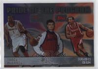 Tracy McGrady, Yao Ming, Luther Head