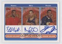 Shelden Williams, Marcus Williams, Shawne Williams