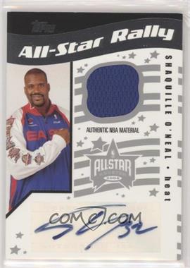 2006-07 Topps Big Game - All-Star Rally Relics - Autographs #ASRA-SO - Shaquille O'Neal /199 [EX to NM]