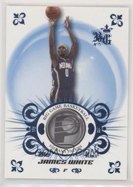2006-07 Topps Big Game - [Base] - Blue #105 - James White /59 [Noted]