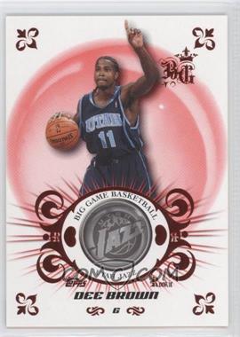 2006-07 Topps Big Game - [Base] - Red #102 - Dee Brown /129