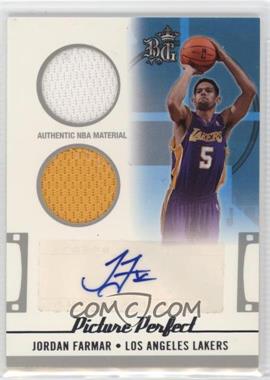 2006-07 Topps Big Game - Picture Perfect - Jersey Shorts Autographs #PPJSA-JF - Jordan Farmar /199