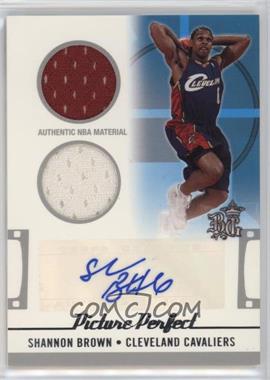 2006-07 Topps Big Game - Picture Perfect - Jersey Shorts Autographs #PPJSA-SB - Shannon Brown /199