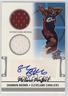 2006-07 Topps Big Game - Picture Perfect - Jersey Shorts Autographs #PPJSA-SB - Shannon Brown /199