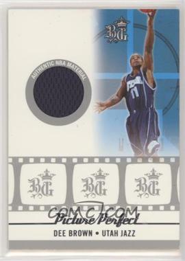 2006-07 Topps Big Game - Picture Perfect - Jersey #PPJ-DB - Dee Brown /99 [EX to NM]