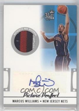 2006-07 Topps Big Game - Picture Perfect - Patch Autographs #PPPA-MW - Marcus Williams /99
