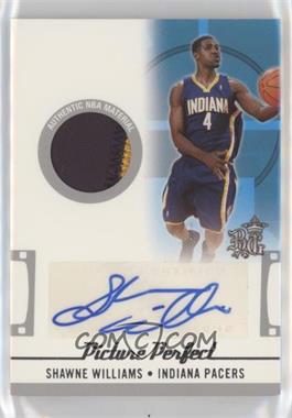 2006-07 Topps Big Game - Picture Perfect - Patch Autographs #PPPA-SWI - Shawne Williams /99