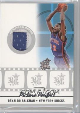 2006-07 Topps Big Game - Picture Perfect - Patch #PPP-RB - Renaldo Balkman /50