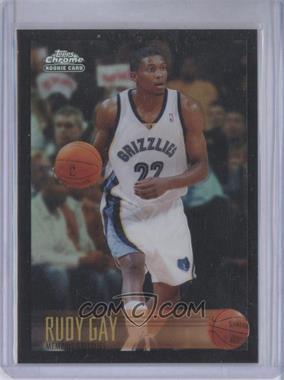 2006-07 Topps Chrome - [Base] - 1996-97 Variations Black Refractor #184 - Rudy Gay /99