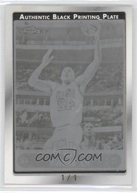 2006-07 Topps Chrome - [Base] - Printing Plate Black Framed #146 - P.J. Brown /1