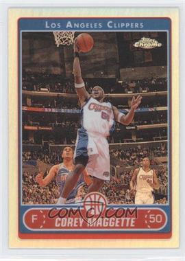 2006-07 Topps Chrome - [Base] - Refractor #54 - Corey Maggette