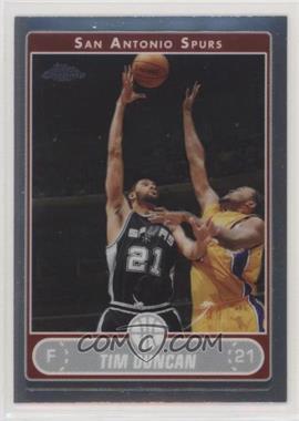 2006-07 Topps Chrome - [Base] #2 - Tim Duncan