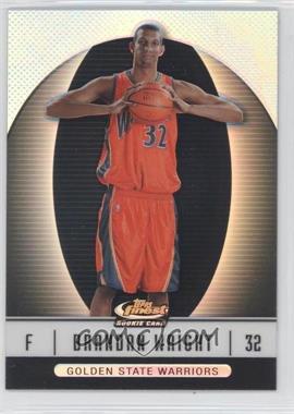 2006-07 Topps Finest - [Base] - Black Refractor #108 - 2007-08 Rookie - Brandan Wright /99