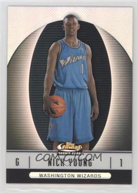 2006-07 Topps Finest - [Base] - Black Refractor #116 - 2007-08 Rookie - Nick Young /99