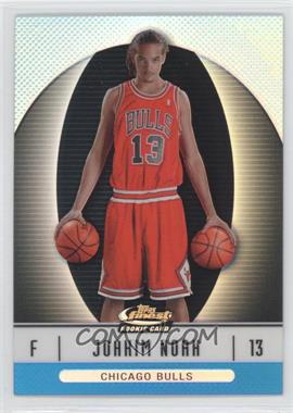 2006-07 Topps Finest - [Base] - Blue Refractor #109 - 2007-08 Rookie - Joakim Noah /299