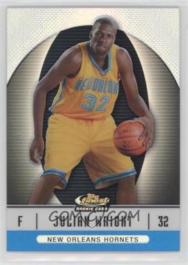 2006-07 Topps Finest - [Base] - Blue Refractor #113 - 2007-08 Rookie - Julian Wright /299