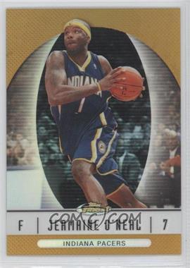 2006-07 Topps Finest - [Base] - Gold Refractor #4 - Jermaine O'Neal /50