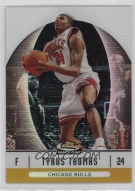 2006-07 Topps Finest - [Base] - Gold Refractor #81 - Tyrus Thomas /50