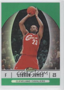 2006-07 Topps Finest - [Base] - Green Refractor #22 - LeBron James /199