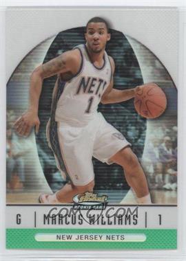 2006-07 Topps Finest - [Base] - Green Refractor #74 - Marcus Williams /199