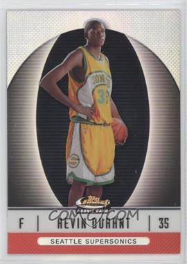 2006-07 Topps Finest - [Base] - Refractor #102 - 2007-08 Rookie - Kevin Durant /399 [EX to NM]