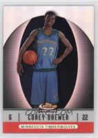 2007-08 Rookie - Corey Brewer #/399